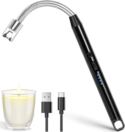 USB Electric Gas Lighter For Candles & More Fireworks